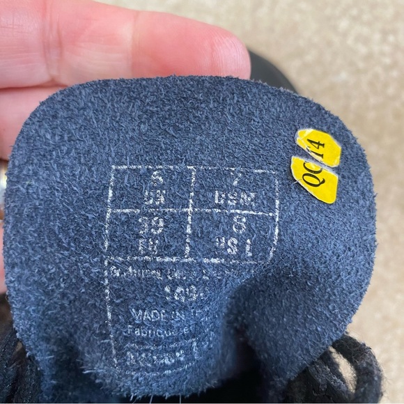 Dr. Martens 1460 Broder Lace Up Combat Boot Mono Black - Picture 5 of 10